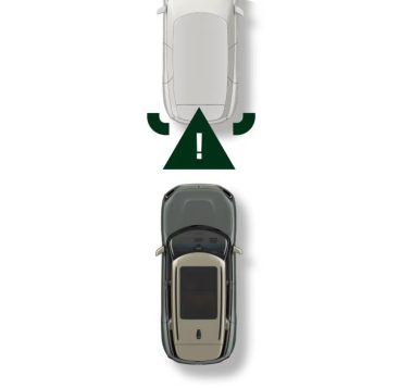 Standard Front Collision Warning with Brake Intervention